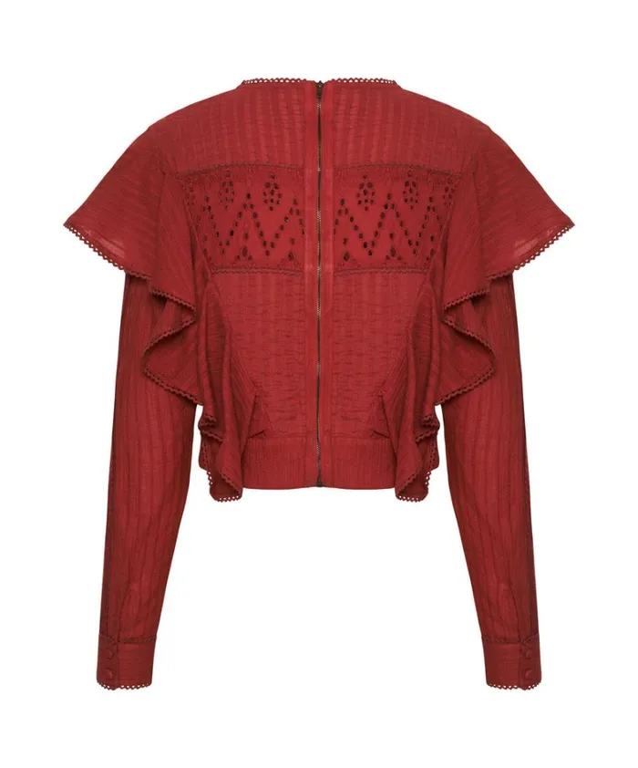One Teaspoon Tops VICTORIA LONGSLEEVE CROP 8211 Women One Teaspoon Tops VICTORIA LONGSLEEVE CROP 8211 Women