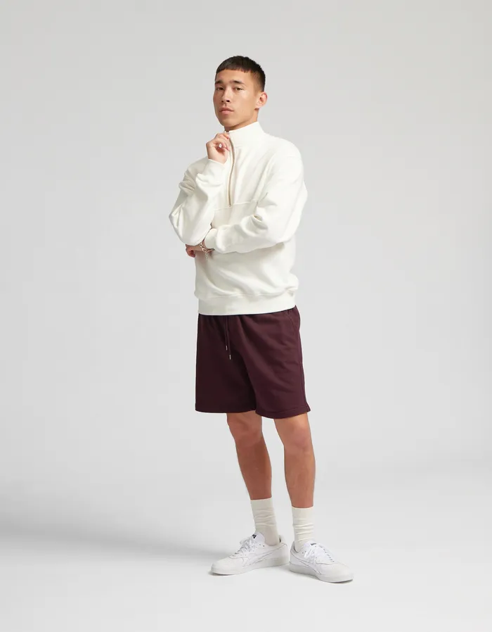 Organic Quarter Zip 8211 Cedar Brown Quarter Zips Colorfulstandard Men