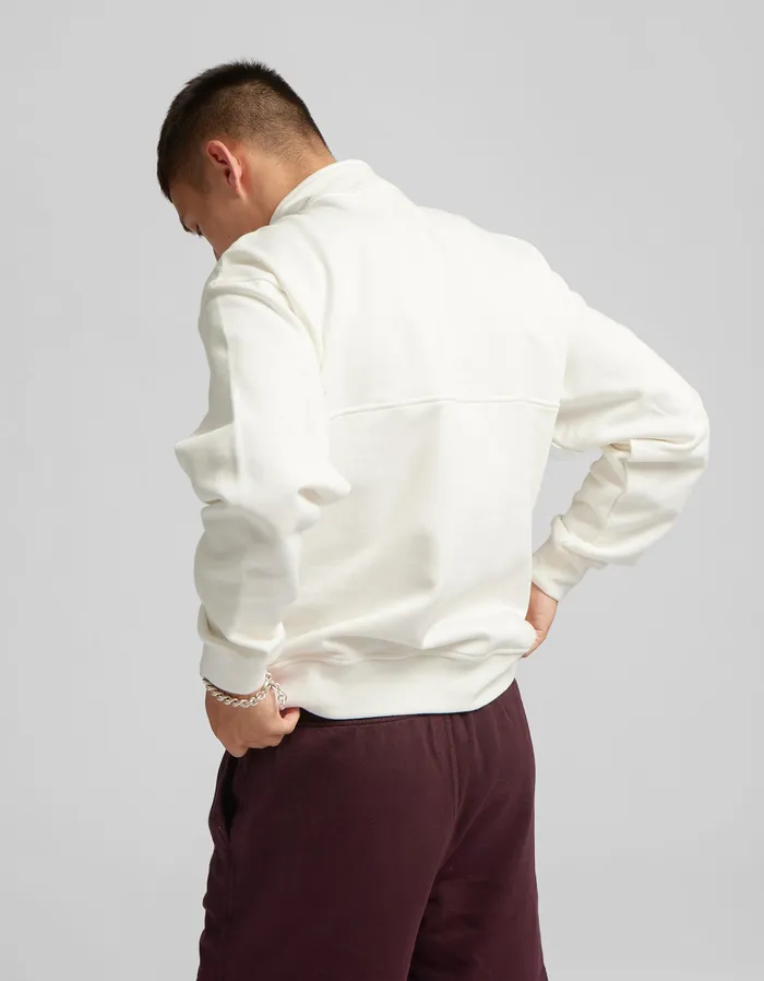 Organic Quarter Zip 8211 Cedar Brown Quarter Zips Colorfulstandard Men