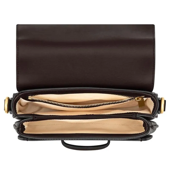 Oroton Crossbody Women Carter Small Day Bag Mahogany