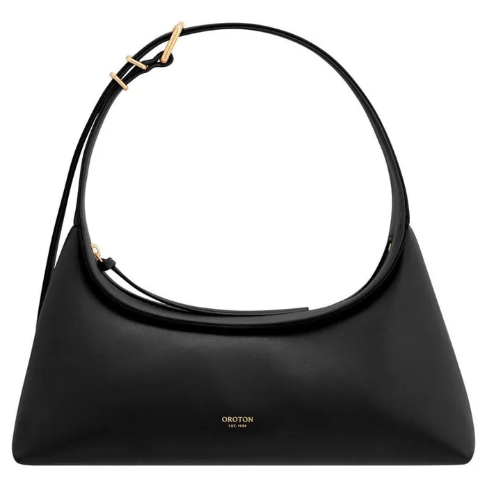 Oroton Mini Bags Women Cinder Mini Baguette Black