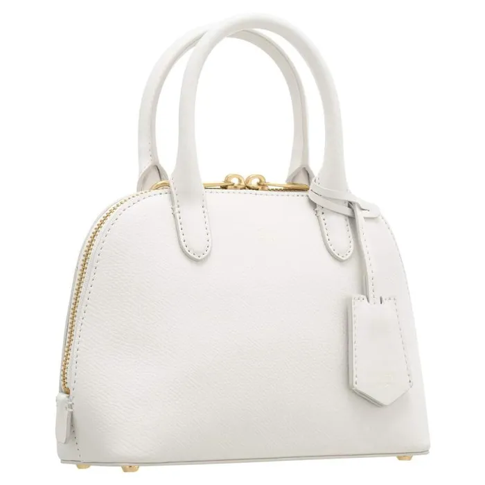 Oroton Mini Bags Women Muse Micro Griptop Paper White