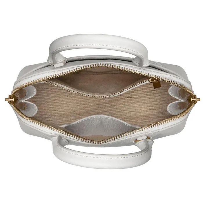 Oroton Mini Bags Women Muse Micro Griptop Paper White