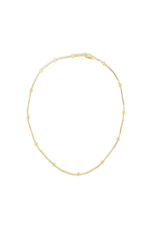 Oroton Necklaces Jewellery Sphere Necklace 18k Gold
