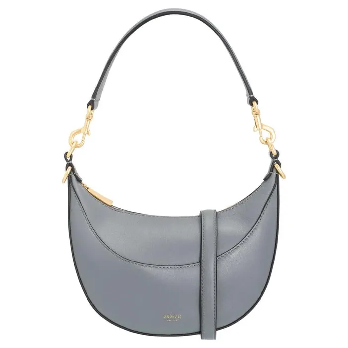 Oroton Sets Women Florence Small Shoulder Bag Grey Flannel