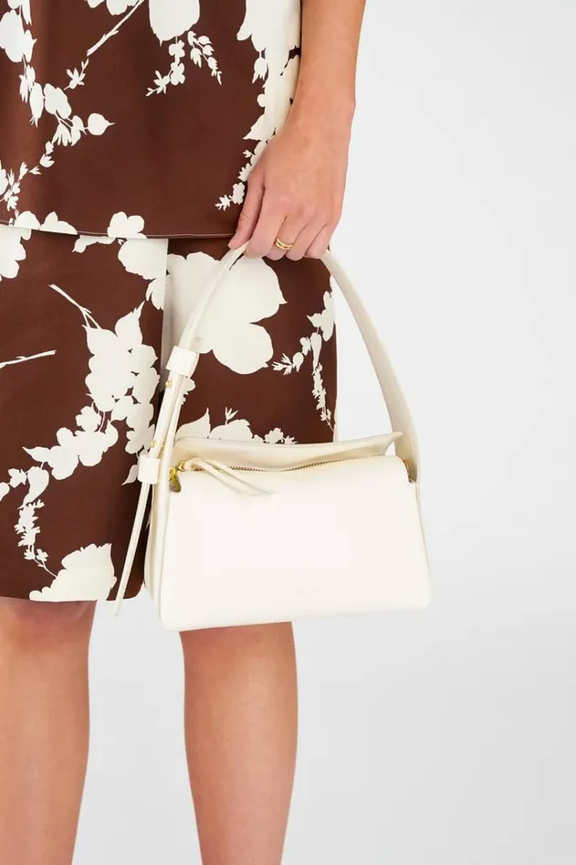 Oroton Shoulder Women Caroline Small Day Bag Paper White