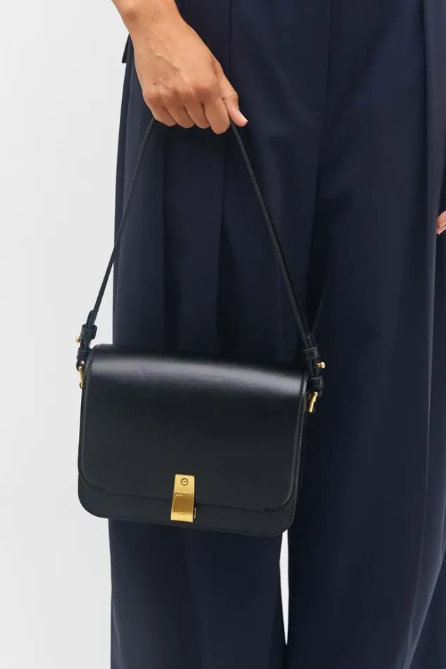 Oroton Shoulder Women Etta Large Day Bag Black