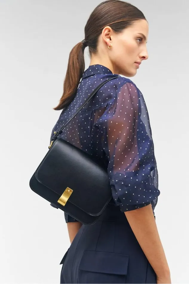 Oroton Shoulder Women Etta Large Day Bag Black