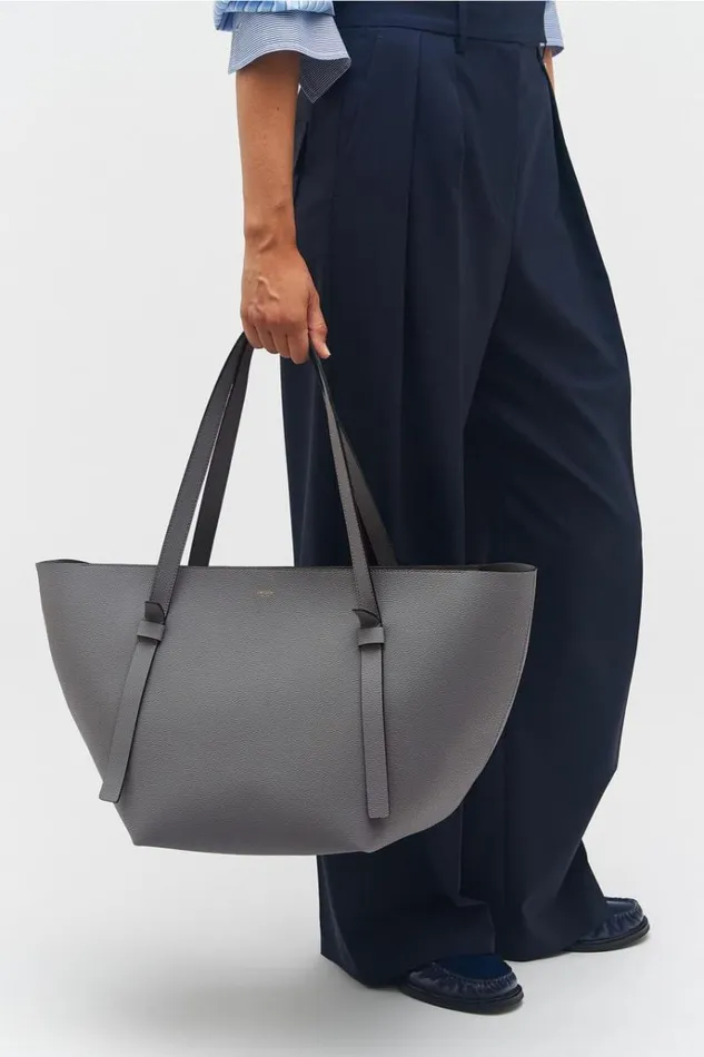 Oroton Totes Women Ellis Medium Tote Grey Flannel