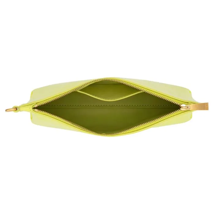Oroton Wallets Accessories Mia Texture Pouch Sicily Yellow