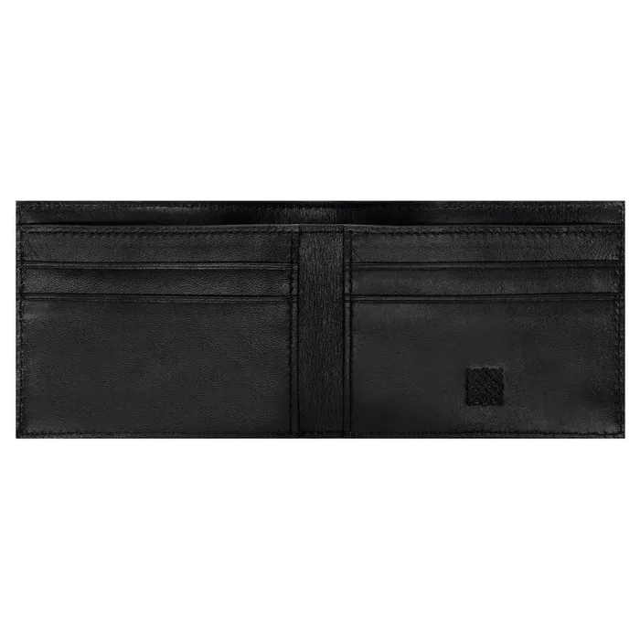 Oroton Wallets Men Eton 4 Card Mini Wallet Black