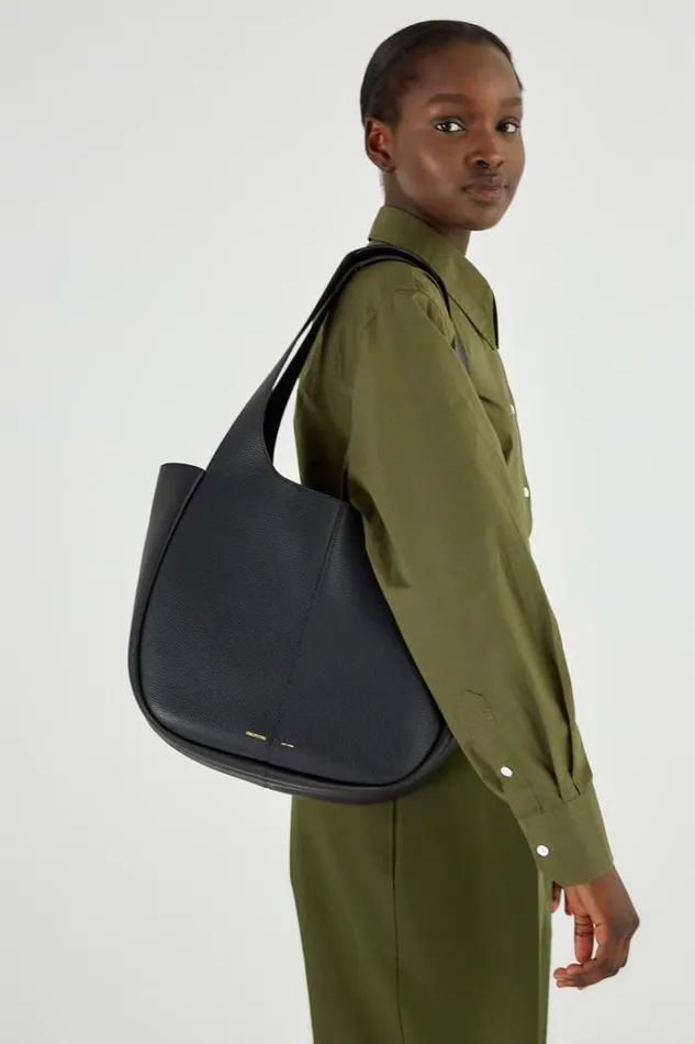 Oroton Work Women Emilia Tote Black