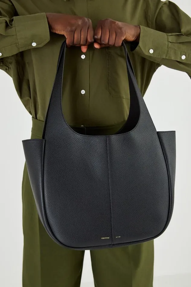 Oroton Work Women Emilia Tote Black