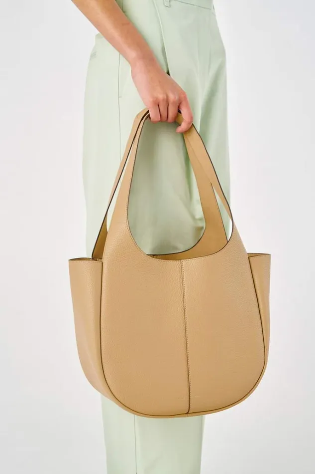 Oroton Work Women Emilia Tote Camel