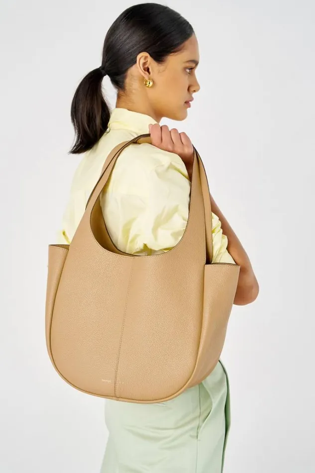 Oroton Work Women Emilia Tote Camel