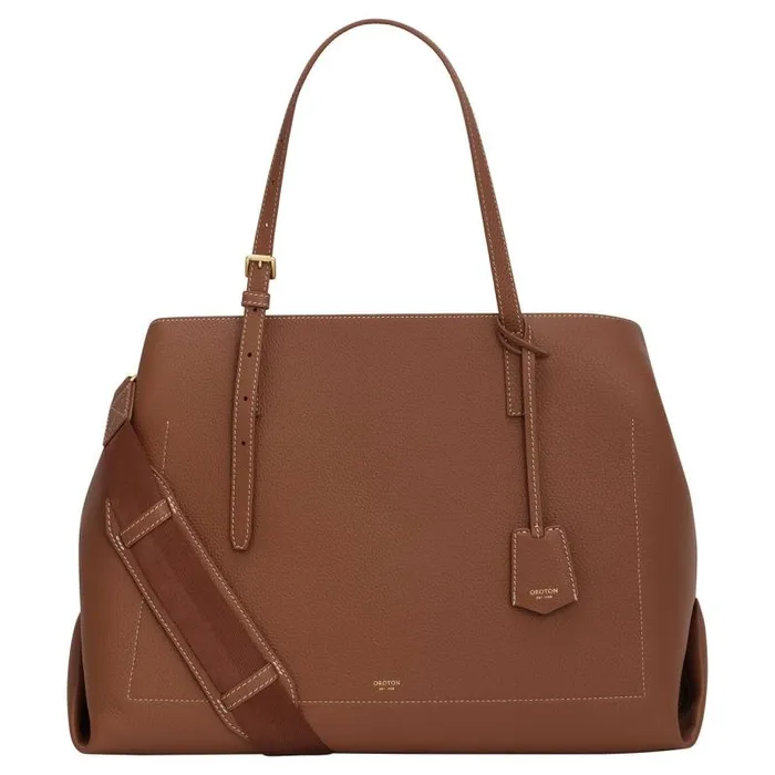 Oroton Work Women Margot Baby Bag and Mat Whiskey
