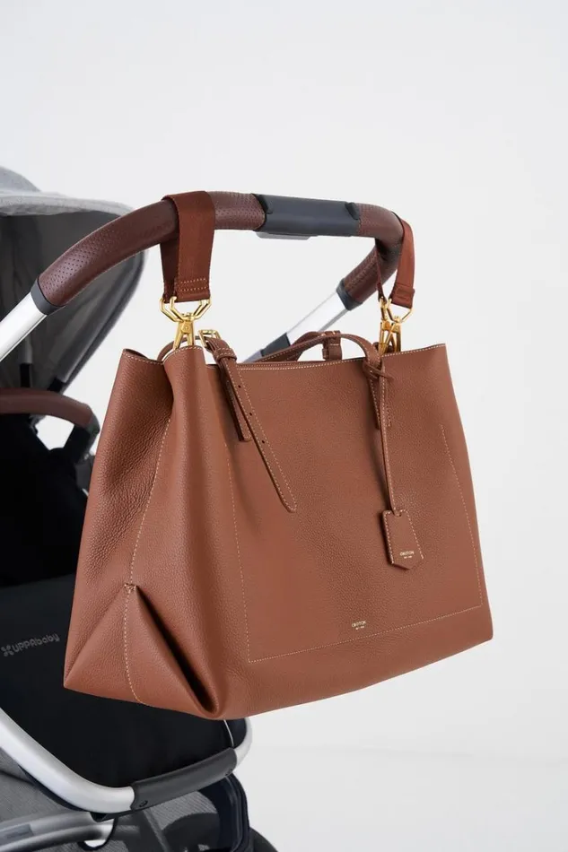 Oroton Work Women Margot Baby Bag and Mat Whiskey
