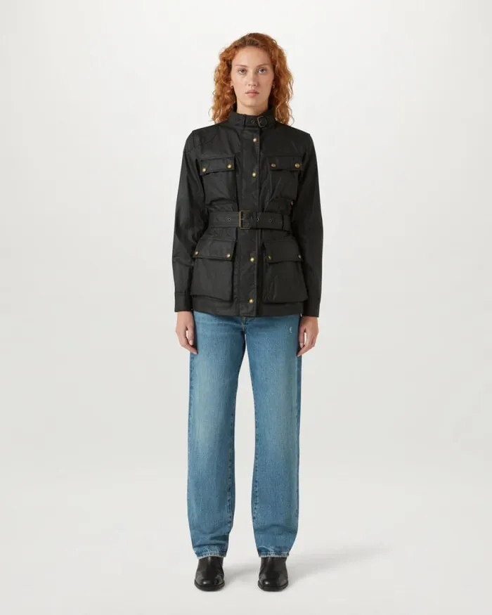 Outerwear Best Sellers Women Belstaff Trialmaster Jacket Black Outerwear Best Sellers Women Belstaff Trialmaster Jacket Black