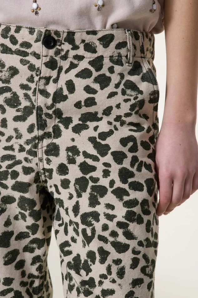 Pants and Jeans Women Leon and Harper Pantalon Armina Safar Natural