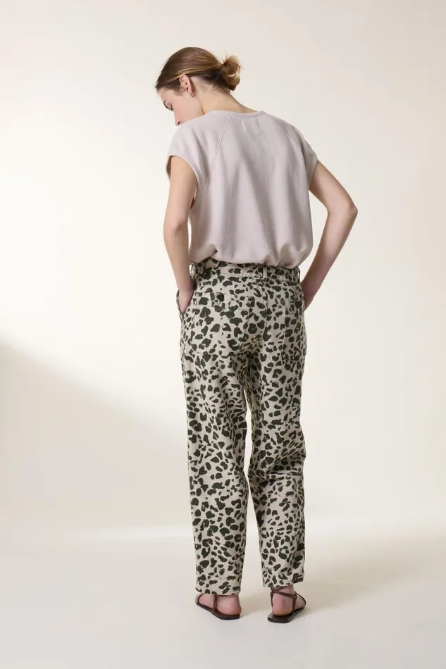 Pants and Jeans Women Leon and Harper Pantalon Armina Safar Natural