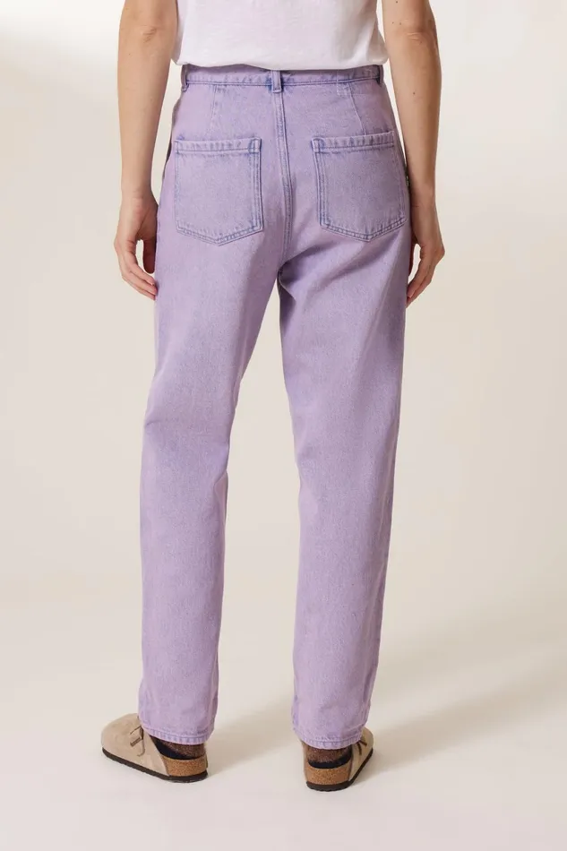Pants and Jeans Women Leon and Harper Patrick Pl4 Jeans Lilac
