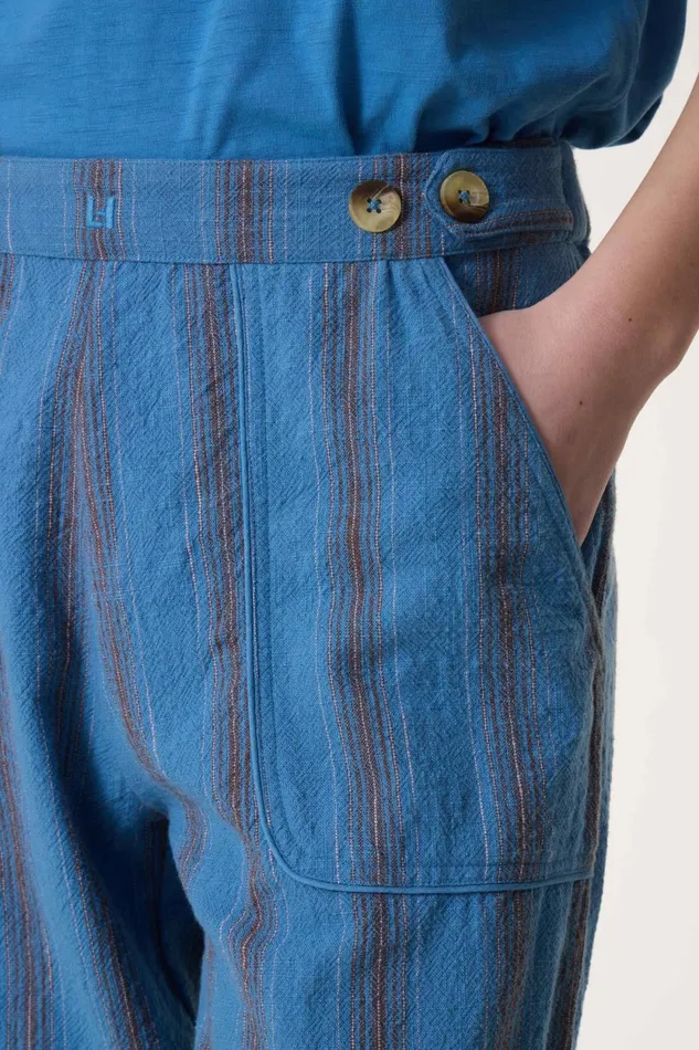 Pants and Jeans Women Leon and Harper Perla Matelas Pants Blue