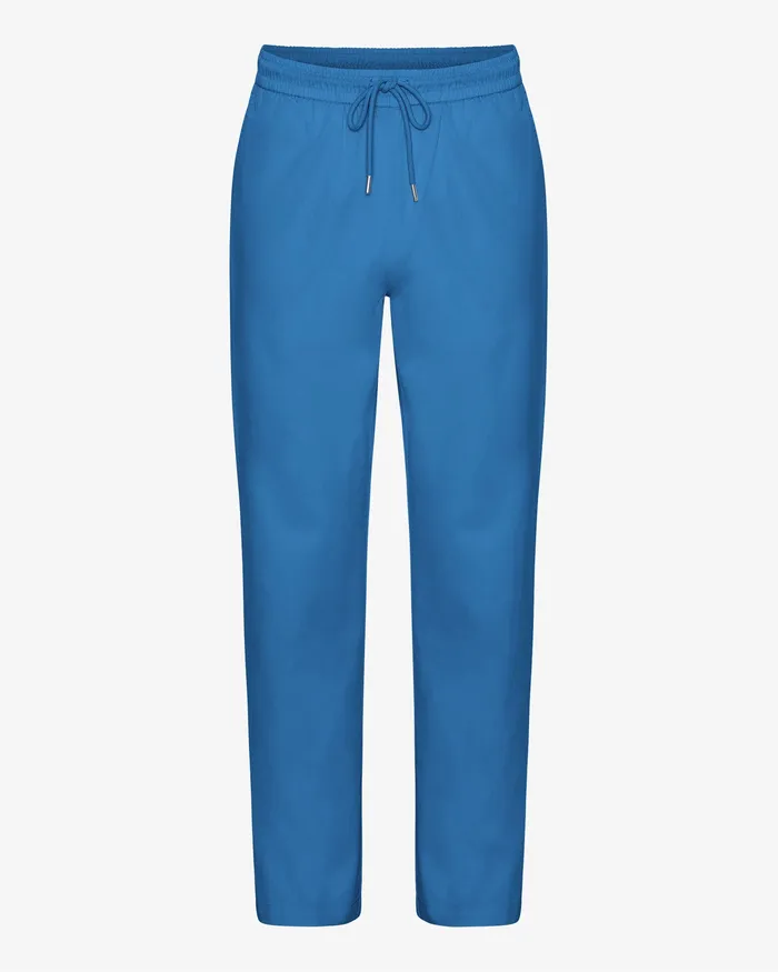 Pants Colorfulstandard Women Organic Twill Pants 8211 Pacific Blue