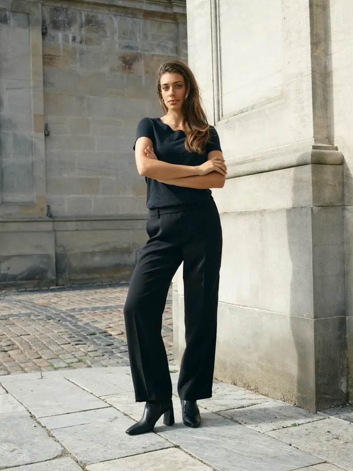 Pants MOS MOSH Women MMBai Leia Pant Black Pants MOS MOSH Women MMBai Leia Pant Black