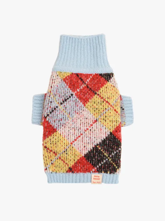 Pet Women Lisa Says Gah Dog Sweater Cirque Argyle