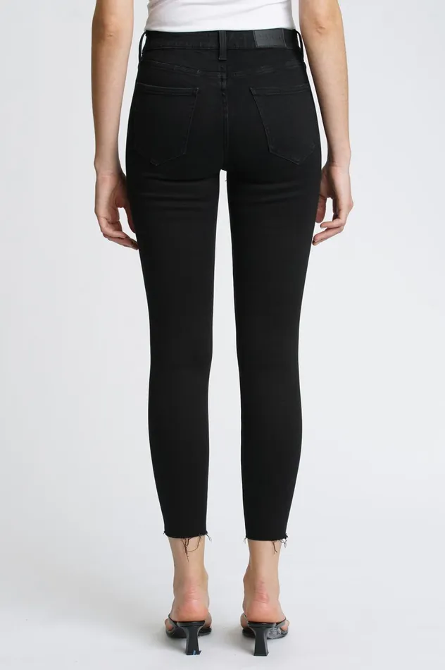 Pistola Denim Audrey Mid Rise Skinny 8211 Jet Black Women Denim