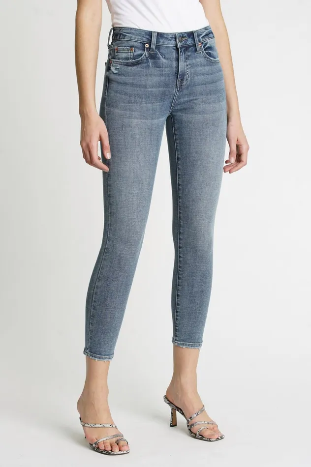 Pistola Denim Audrey Mid Rise Skinny Crop 8211 Figueroa Women Denim