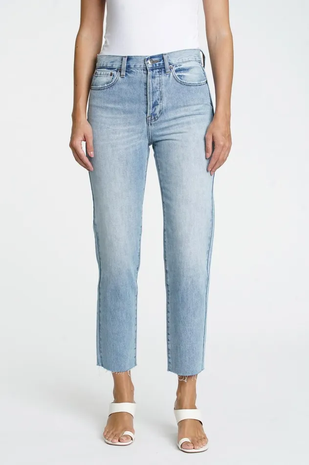 Pistola Denim Charlie High Rise Straight 8211 Miramar Women Denim
