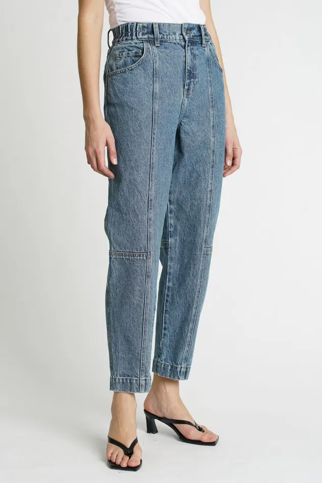 Pistola Denim Lily Balloon Seamed Pant 8211 Honeymoon Women Denim