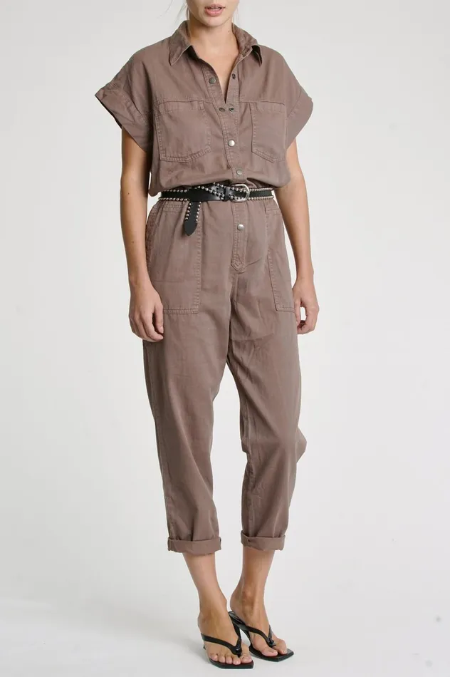 Pistola Denim Naomi Sleeveless Jumpsuit 8211 Bear Women Jumpsuits and Dresses