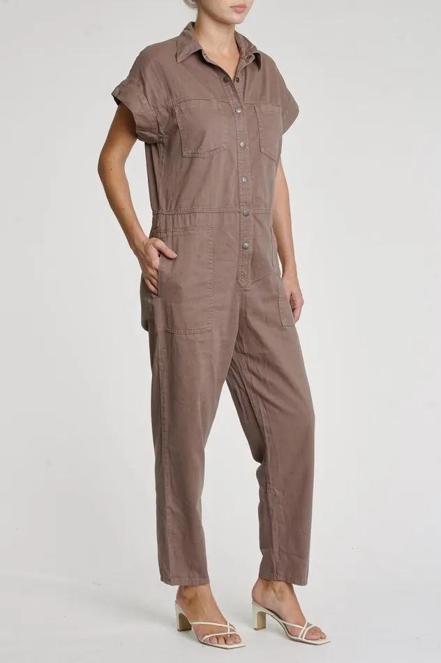 Pistola Denim Naomi Sleeveless Jumpsuit 8211 Bear Women Jumpsuits and Dresses