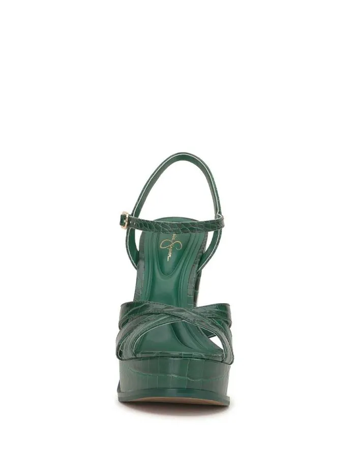 Platforms Shoes Jessica Simpson Giddings Platform Sandal In Green