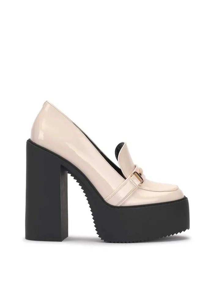 Platforms Shoes Jessica Simpson Himinka Platform Loafer In Chalk