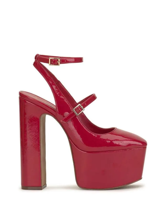 Platforms Shoes Jessica Simpson Pialley Platform Pump In Richest Red