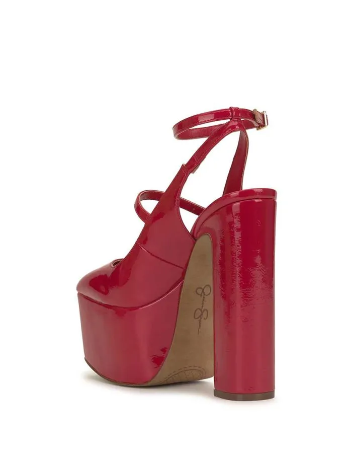 Platforms Shoes Jessica Simpson Pialley Platform Pump In Richest Red