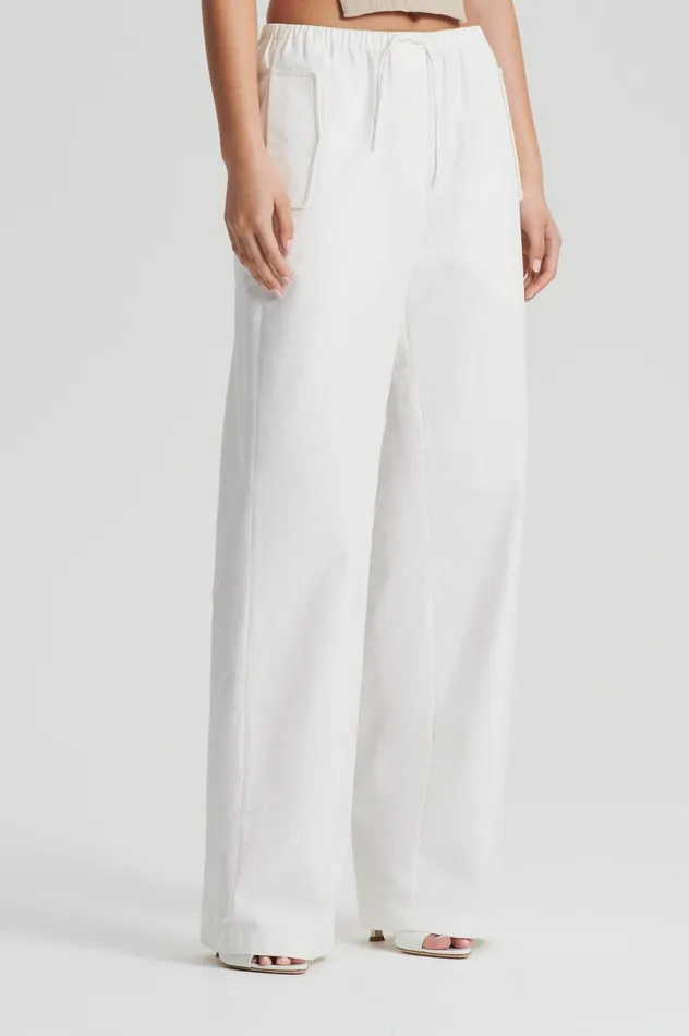 POCKET CARGO WHITE Women Trousers Scanlan Theodore POCKET CARGO WHITE Women Trousers Scanlan Theodore