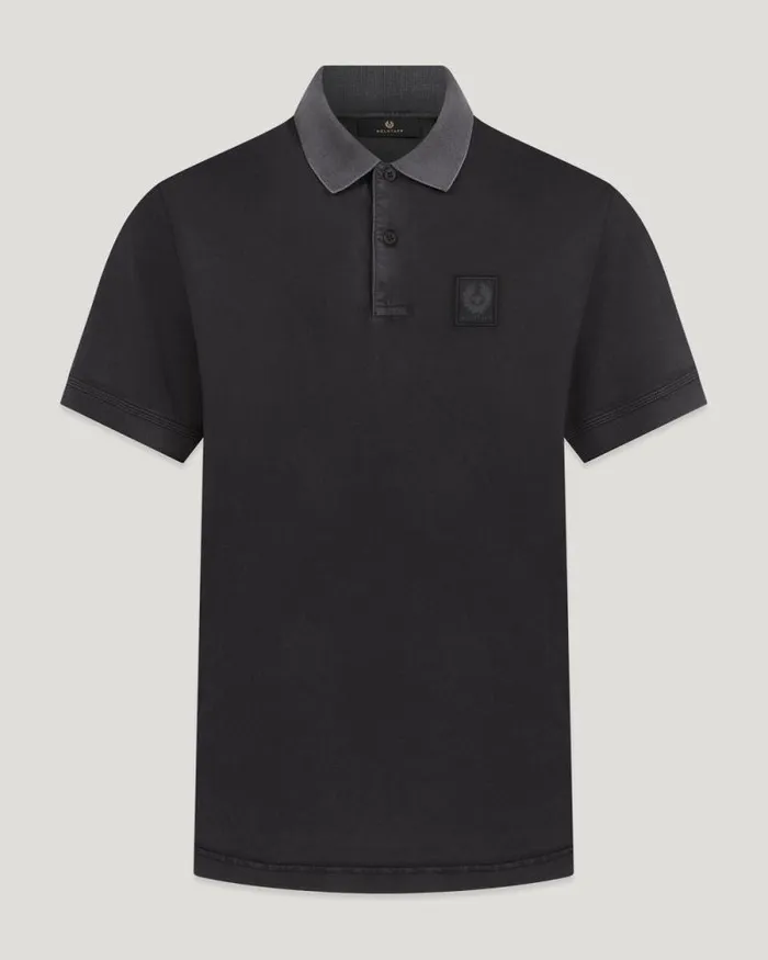 Polo Shirts Men Belstaff Hockley Polo Washed Black