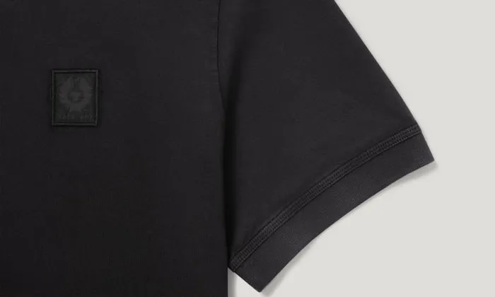Polo Shirts Men Belstaff Hockley Polo Washed Black