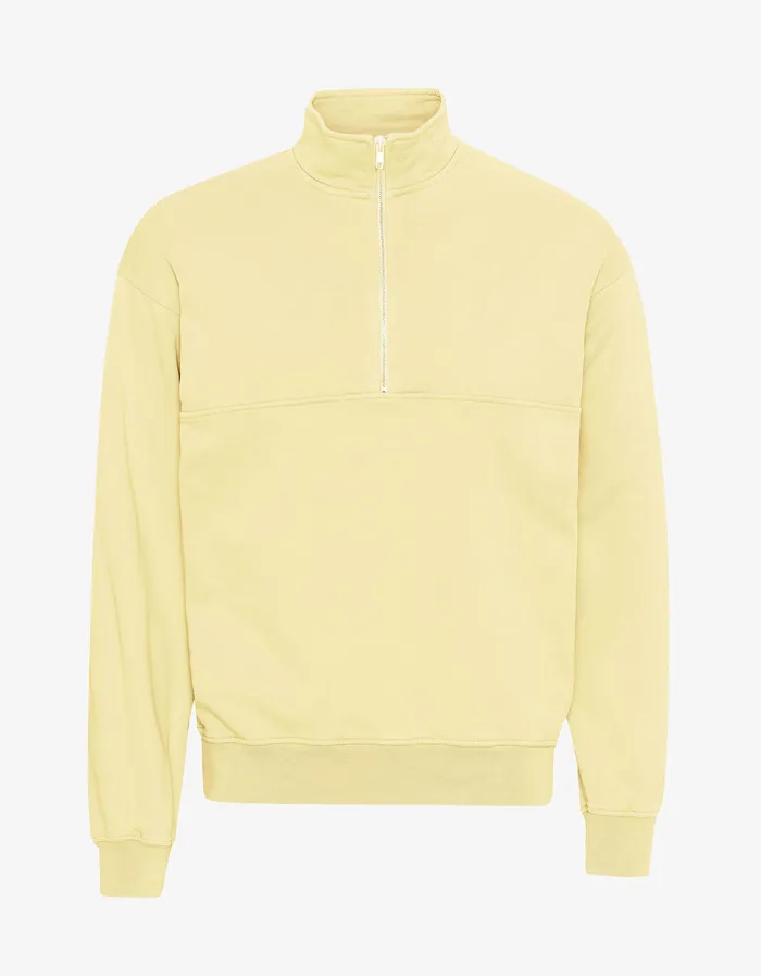 Quarter Zips Colorfulstandard Women Organic Quarter Zip 8211 Soft Yellow