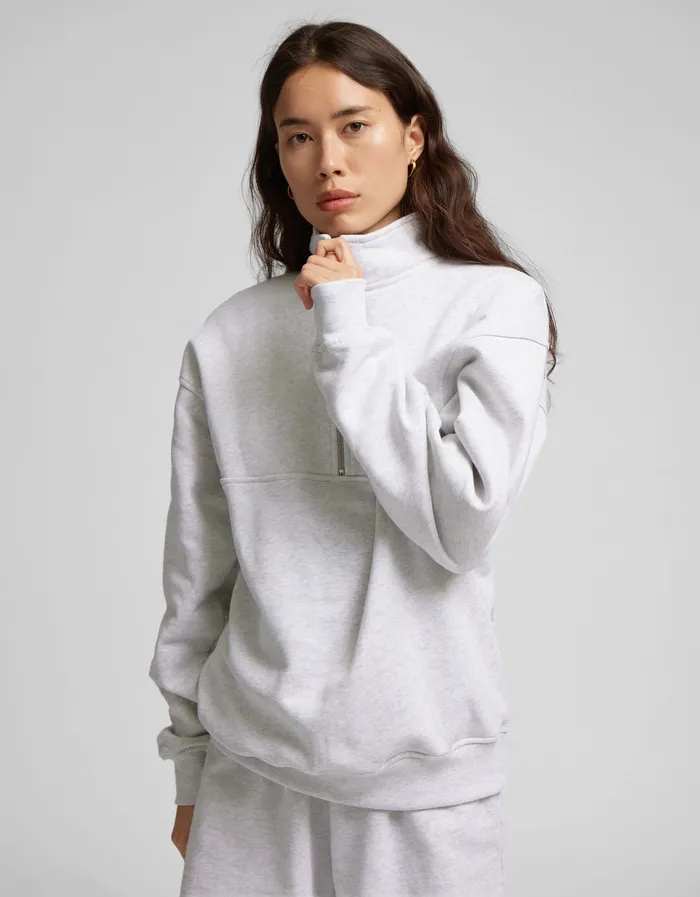 Quarter Zips Colorfulstandard Women Organic Quarter Zip 8211 Soft Yellow