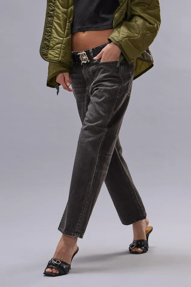 R13 Boyfriend Women BOYFRIEND JEAN 8211 MUD GREY