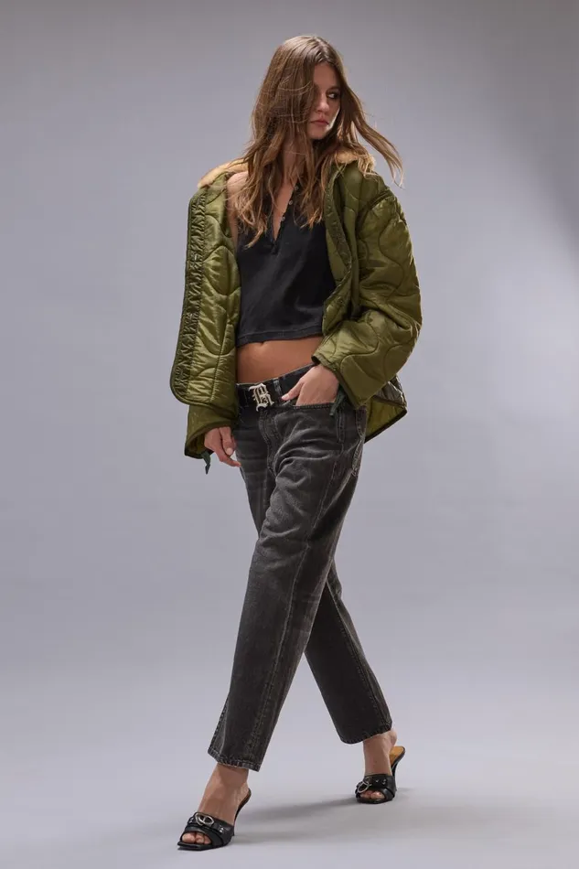 R13 Boyfriend Women BOYFRIEND JEAN 8211 MUD GREY