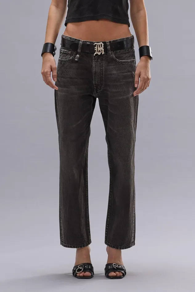R13 Boyfriend Women BOYFRIEND JEAN 8211 MUD GREY