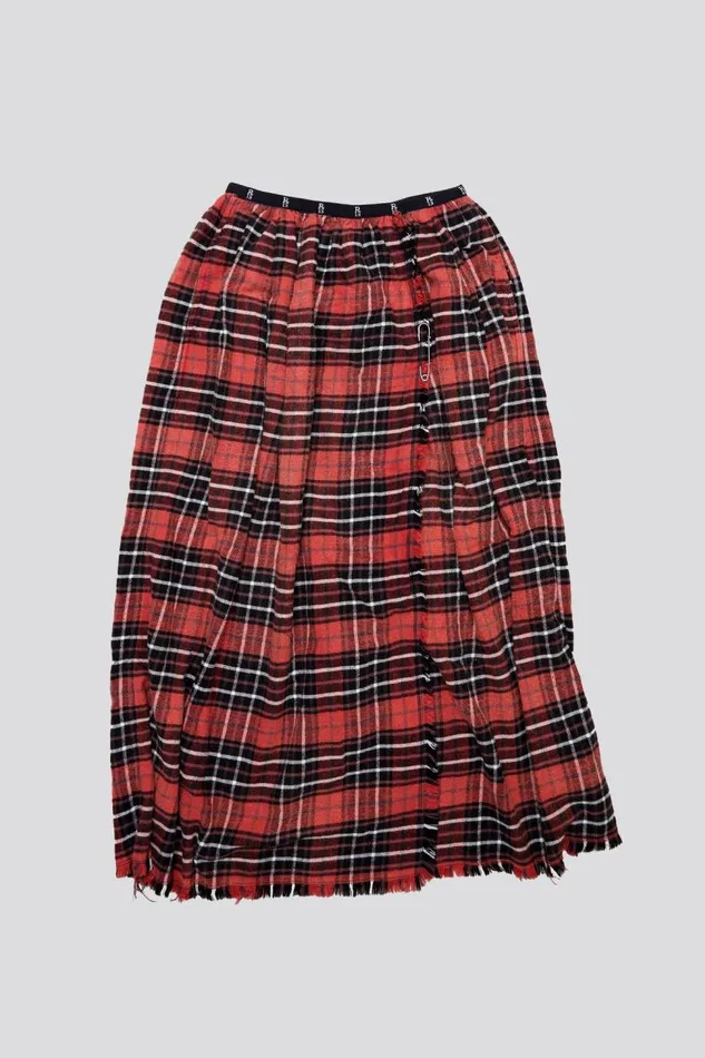 R13 Dresses and Skirts Women KILT SKIRT 8211 RED AND BLACK
