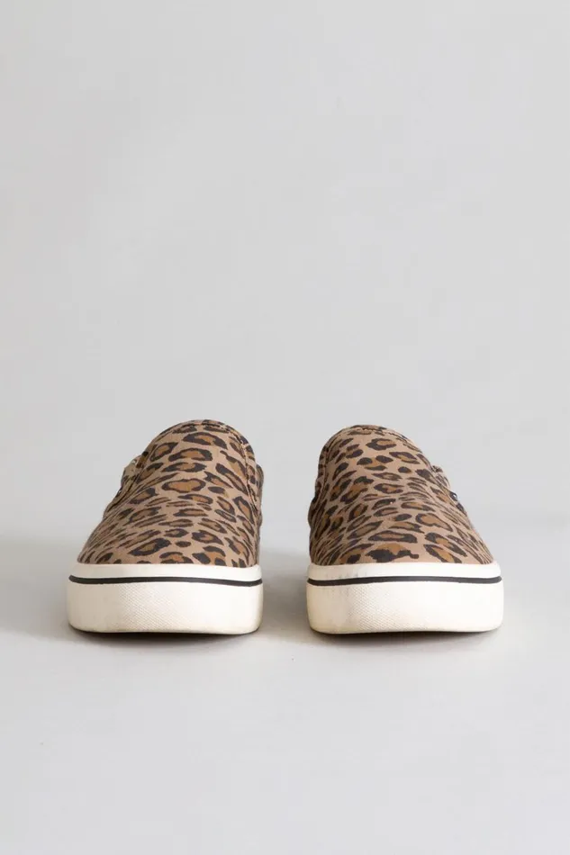 R13 Footwear Men SLIP ON SNEAKER 8211 LEOPARD