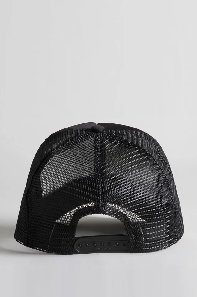 R13 Hats Women R13 TRUCKER HAT 8211 BLACK
